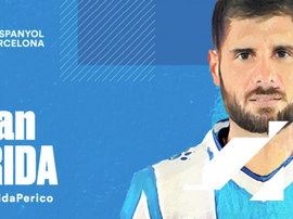 Fran Mérida, al Espanyol. Twitter/RCDEspanyol