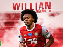 Willian llega tras acabar contrato con el Chelsea. BeSoccer