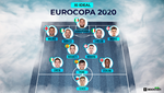 El XI ideal de la Eurocopa 2021