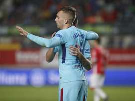 Le Barça l'a emporté face au Real Murcia. EFE