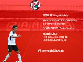 Diego Ortiz ha sido presentado como nuevo jugador del Zamora. ZamoraFC