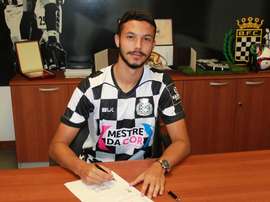 O jovem de 20 anos não se afirmou no Sporting CP... B. Twitter/BoavistaFC