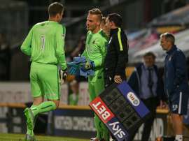Doyle makes way after just three minutes. Simon Davies/ProSports/Rex/Shutterstock
