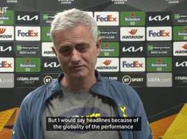 Mourinho praised Dele Alli after the win v Wolfsberger. DUGOUT