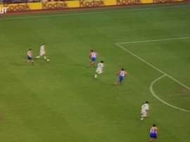 Les meilleurs buts de Raul contre l'Atlético. dugout