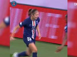 Signe Brunn's goal for PSG set up an all French semi in the Women's CL. DUGOUT