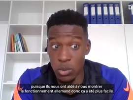 Nordi Mukiele : On s'adapte plus vite. dugout