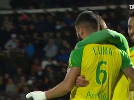 Résumé Angers 0-2 Nantes 2018. dugout