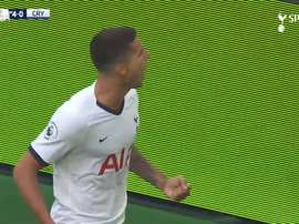 Harry Kane set up Lamela for Tottenham's 4th goal v Palace. DUGOUT