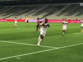 Flamengo won 1-0. DUGOUT