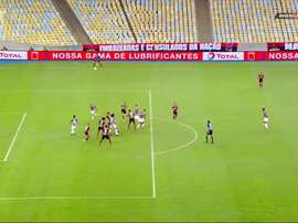 Pedro scored for Flamengo. DUGOUT