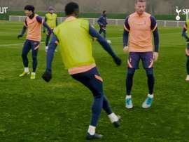 VIDÉO : l'entrainement de Tottenham avant Fulham. Dugout