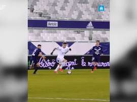 La belle performance de Lirola contre Bordeaux. afp