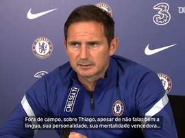 Lampard fala de Thiago Silva. DUGOUT