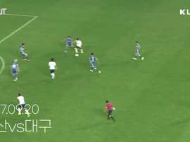 Os golaços de Júnior Negão na K-League 2020. DUGOUT