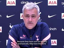 Jose Mourinho speaks ahead of Tottenham v Burnley. DUGOUT