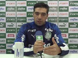 Abel Ferreira falou com a imprensa após empate contra o São Paulo. DUGOUT