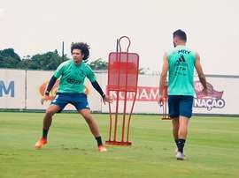 Flamengo complete the first training session of the week. DUGOUT