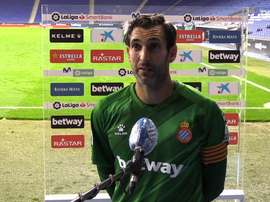 Diego López valoró el triunfo ante la Ponfe. DUGOUT