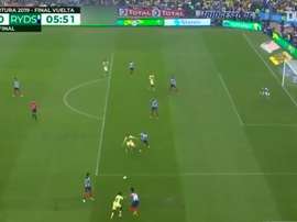 El zurdazo de Viñas que hizo soñar al América con el Apertura 2019. DUGOUT