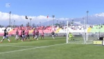 VÍDEO: el golazo de falta de Leonardo Gil a Palestino