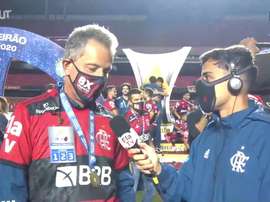 Rodolfo Landim enaltece superação do Flamengo. DUGOUT