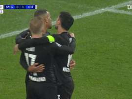Plea scored twice as Gladbach lost 2-3 to Inter. DUGOUT