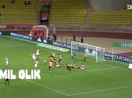 TOP 5 buts Monaco vs Angers. dugout