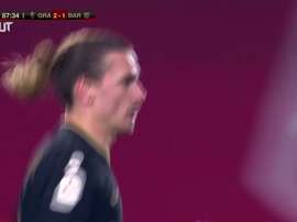 Griezmann e seus gols na virada do Barça na Copa de Rei. DUGOUT