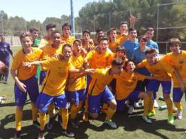 Ya son dos los equipos de las categorías inferiores del Barça en coronarse campeones. FCBarcelona