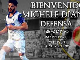 Michele Diana, nuevo jugador del Mérida. MéridaAD