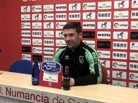 El Numancia recibe a Las Palmas. Twitter/cdnumancia