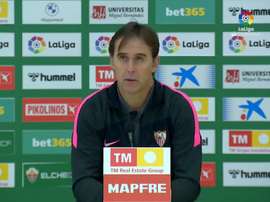 El Elche superó al Sevilla este sábado. Captura/LaLiga