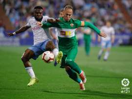 El Zaragoza venció por la mínima al Elche. LaLiga