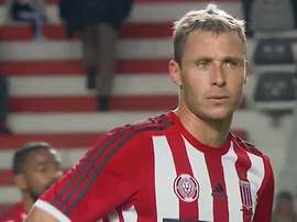 El jugador de Estudiantes La Plata Israel Damonte. Twitter