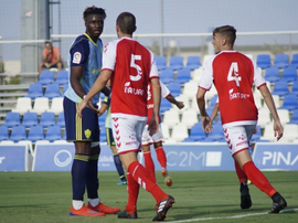El Almería le ganó al Murcia por dos goles. UDAlmeria