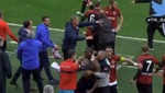 El hermano de Pogba se fue del partido y sus compañeros le agredieron