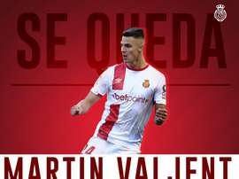 Majorque officialise le recrutement de Martin Valjent. Twitter/RCD_Mallorca