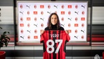 El Milan Femenino anunció la renovación de Vero Boquete