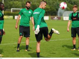 Vlachodimos pourrait jouer au Portugais la saison prochaine. Twitter/OdysseasVlachodimos