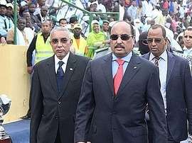 Mohamed Ould Abdel Aziz paró una final en el minuto 63. EFE/Archivo
