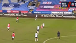 Escalofriante: la fuerte entrada de Maddison que redujo su debut a 12 minutos