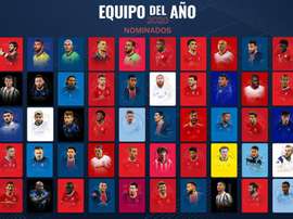 Os 50 indicados à melhor equipe de 2020. UEFA