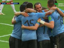 Et de deux pour l'Uruguay. AFP