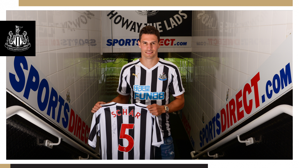 Official Fabian Schar Signs For Newcastle United Besoccer