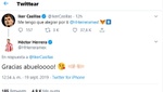 Casillas felicitó a Herrera... ¡y este le llamó abuelo!