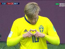 Forsberg a ouvert le score. DirectTVSports
