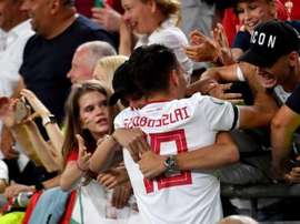 Szoboszlai e sua possível indireta ao Real Madrid no Instagram. AFP