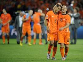 Wesley Sneijder quittera pour de bon sa sélection en septembre 2018. EFE