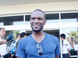 Eric Abidal, ancien joueur du FC Barcelone. AFP